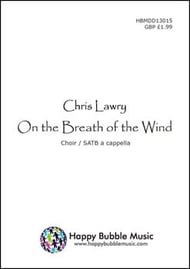 On the Breath of the Wind SATB choral sheet music cover Thumbnail